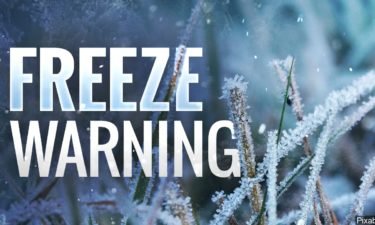 freeze warning