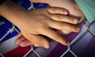 Immigrant Families - child hand