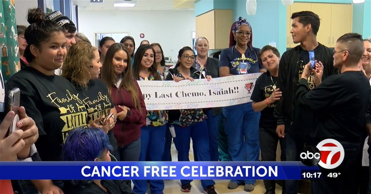 isaiah hernando cancer free