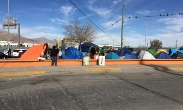 Migrant Camp in Juarez