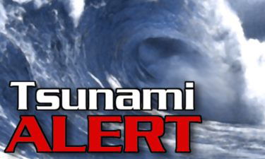 tsunami alert