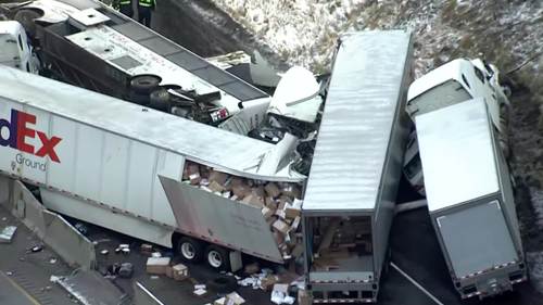 Pennsylvania turnpike crash