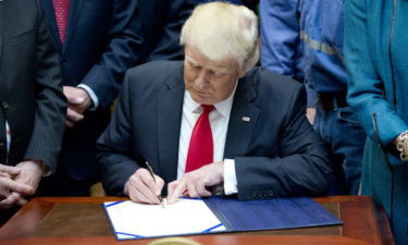 Trump signs trade deal