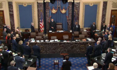 Senate floor impeachment trial