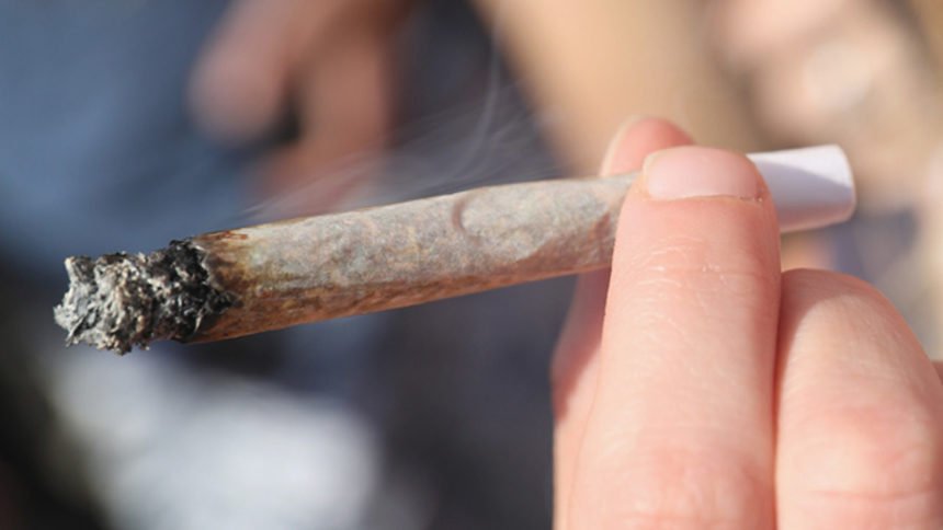 marijuana, joint smoking