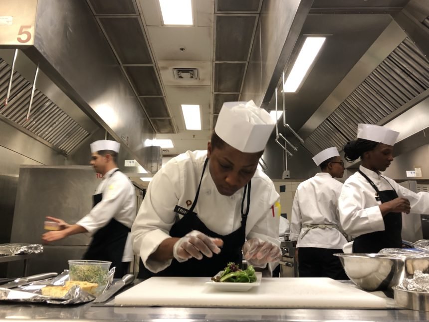 Fort Bliss soldiers work on culinary skills