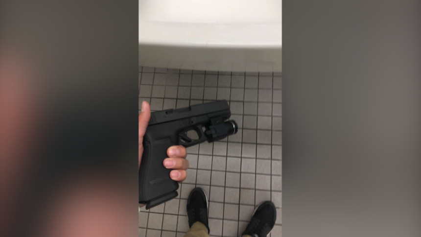 Nolan Richardson Middle School gun