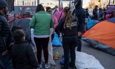 Migrants in Juarez