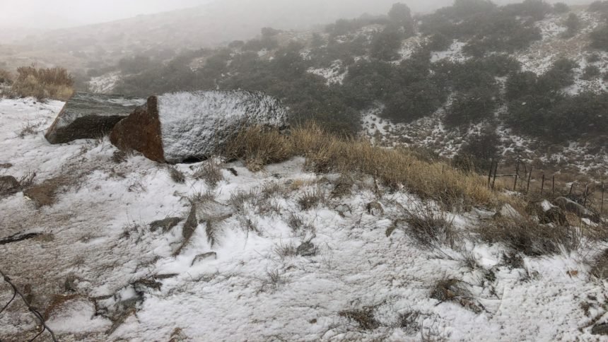 Winter Weather Advisory For El Paso Area As Rain Changes To Snow Slick Roads Possible Kvia