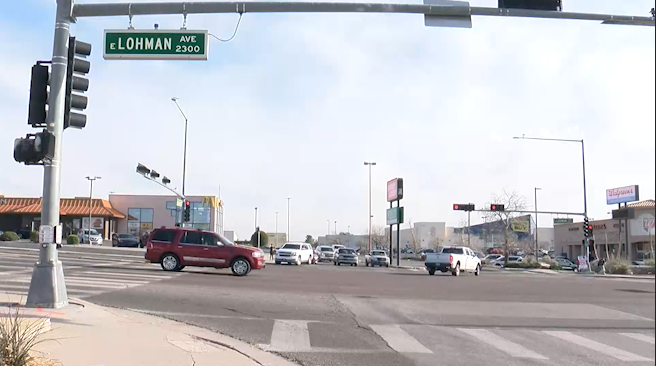 The hit-and-run happened at this Las Cruces intersection.