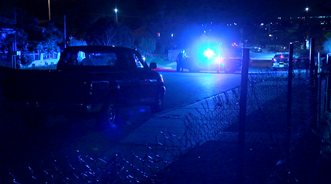 The stabbing scene near Doniphan Drive and Coates Drive.