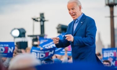 Joe Biden campaigning