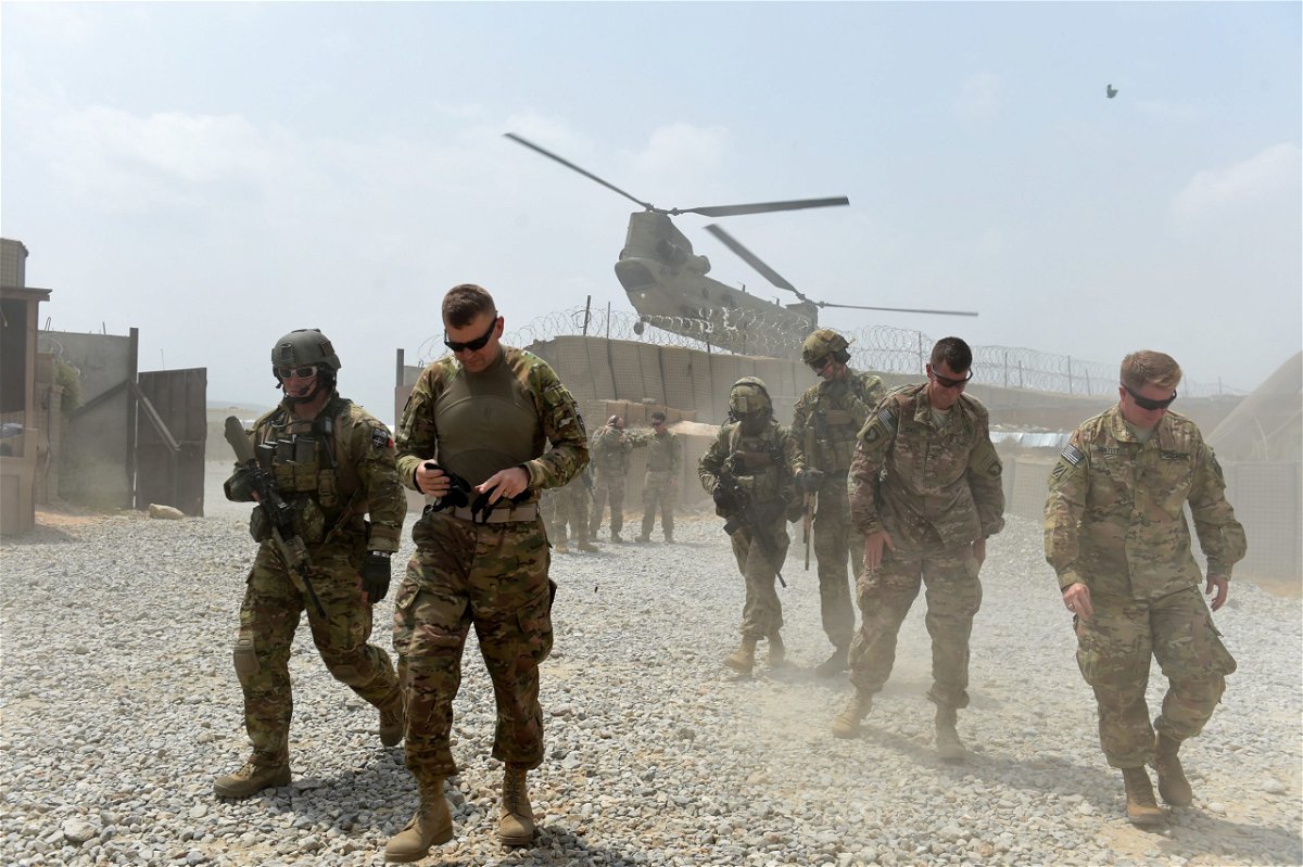 U.S. troops on duty in Afghanistan.