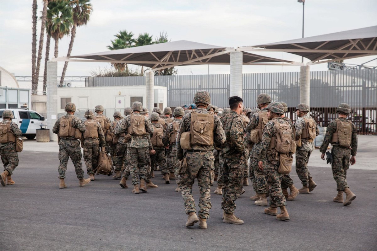 troops deployed to border
