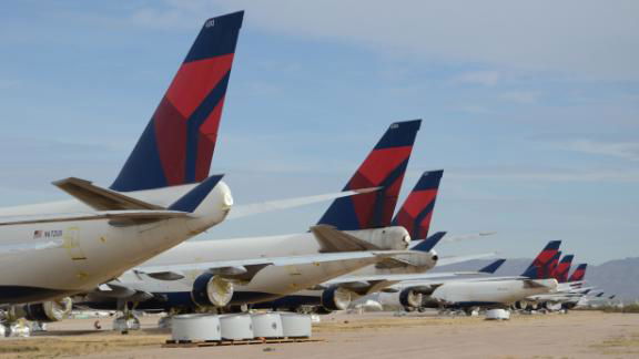 Delta Boeing 747s.