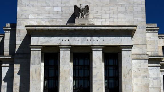 The Federal Reserve Building in Washington, DC.