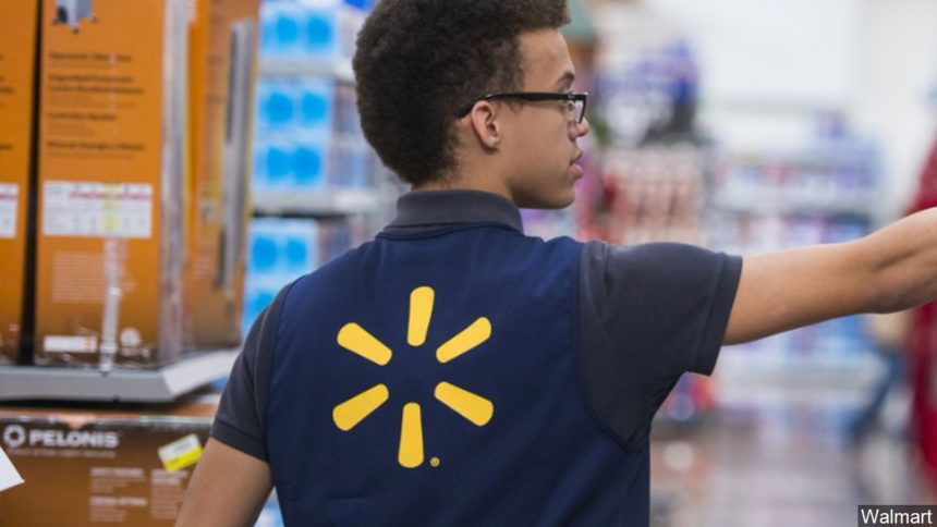 Walmart worker