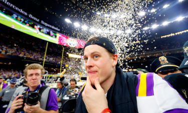 Former LSU quarterback Joe Burrow