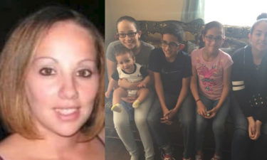 Danielle Perez and her 5 children