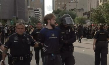 Houston protest arrest