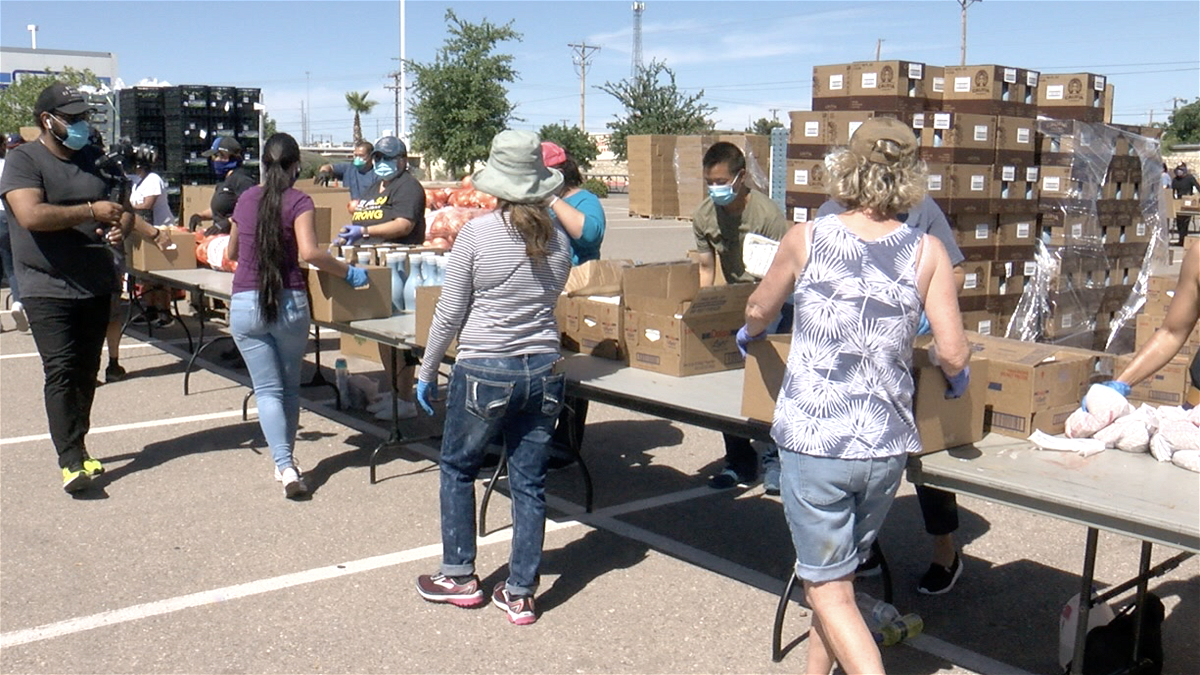 El Paso church, food bank work to feed thousands of families Get a