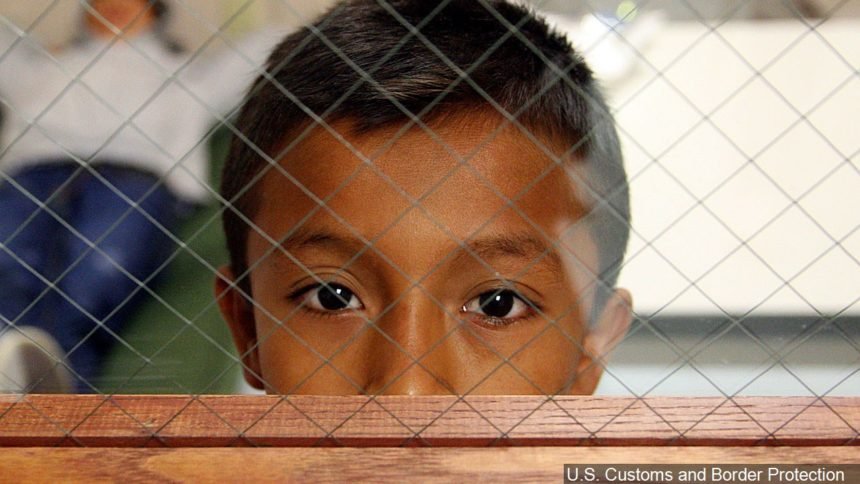 migrant child detained