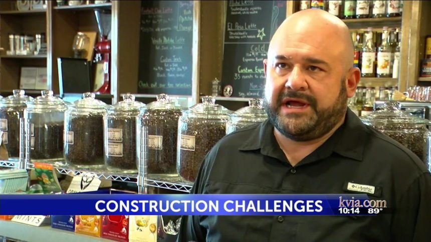 West El Paso coffee house battles virus, road work to try and stay afloat - KVIA El Paso