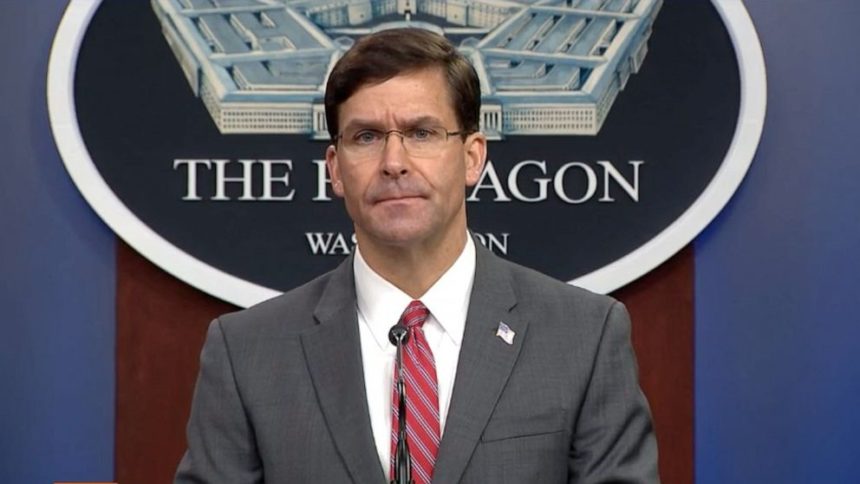 Defense Secretary Mark Esper