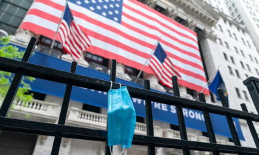 Face mask New York Stock Exchange