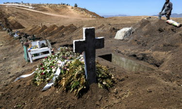 Mexico virus graves