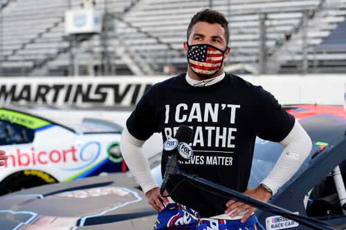 NASCAR driver Bubba Wallace