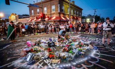 george floyd memorial death site