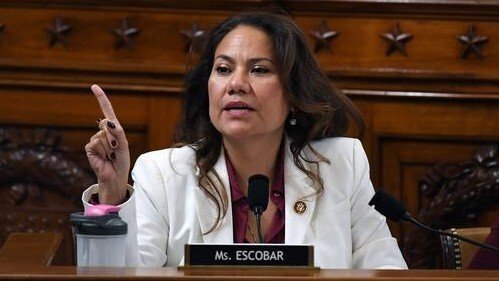 U.S. Rep. Veronica Escobar, D-El Paso, speaks during a House Judiciary Committee hearing.