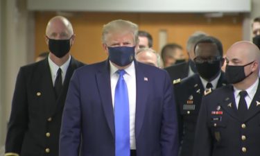 Trump face mask