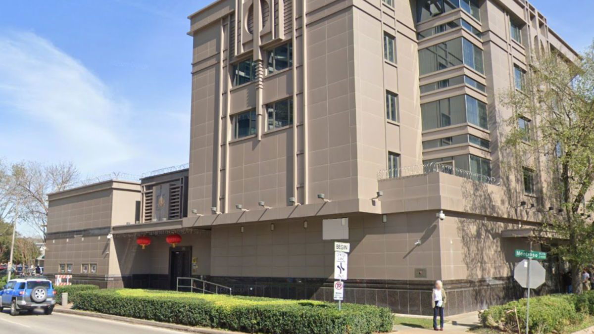 China’s consulate in Houston, Texas.