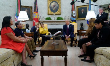 Trump meets with Guillen family