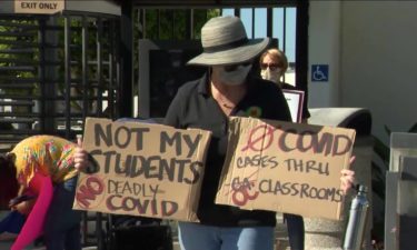 covid classrooms protest