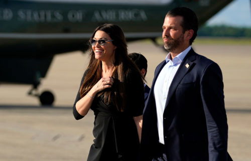 Kimberly Guilfoyle, Donald Trump Jr.
