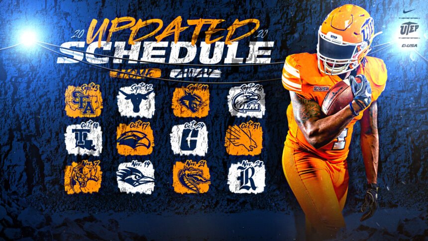 UTEP football adds final game to schedule against Louisiana Monroe on road - KVIA