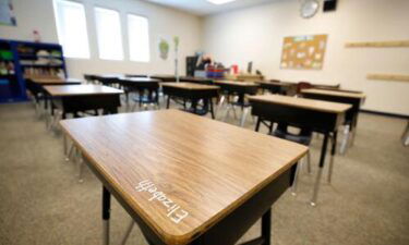 empty school classroom