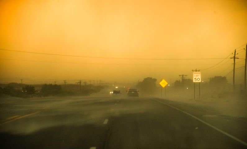 Eddie Corral Santa Teresa Dust Storm 9920