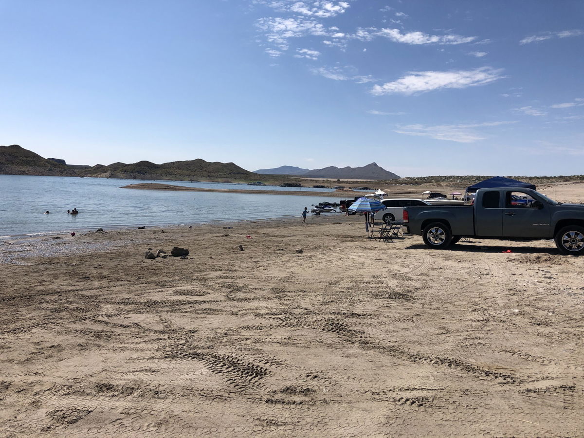 An uncrowded Elephant Butte on Labor Day.