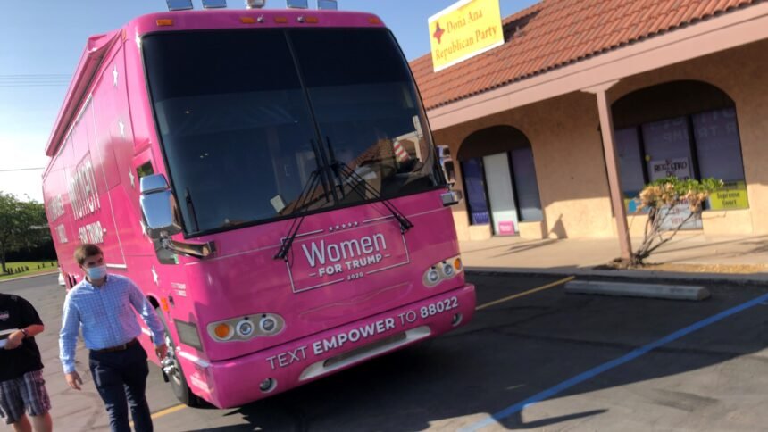 Women for Trump bus