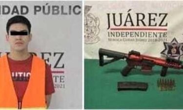 el paso teen juarez gun arrest