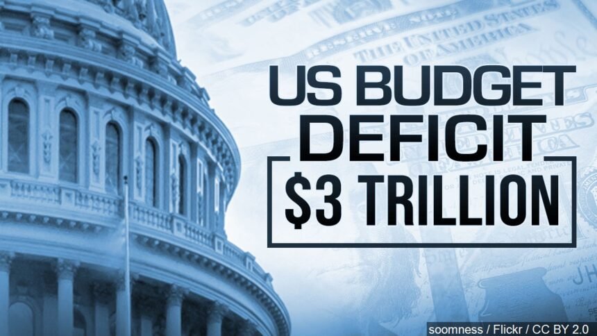 budget deficit $3 trillion