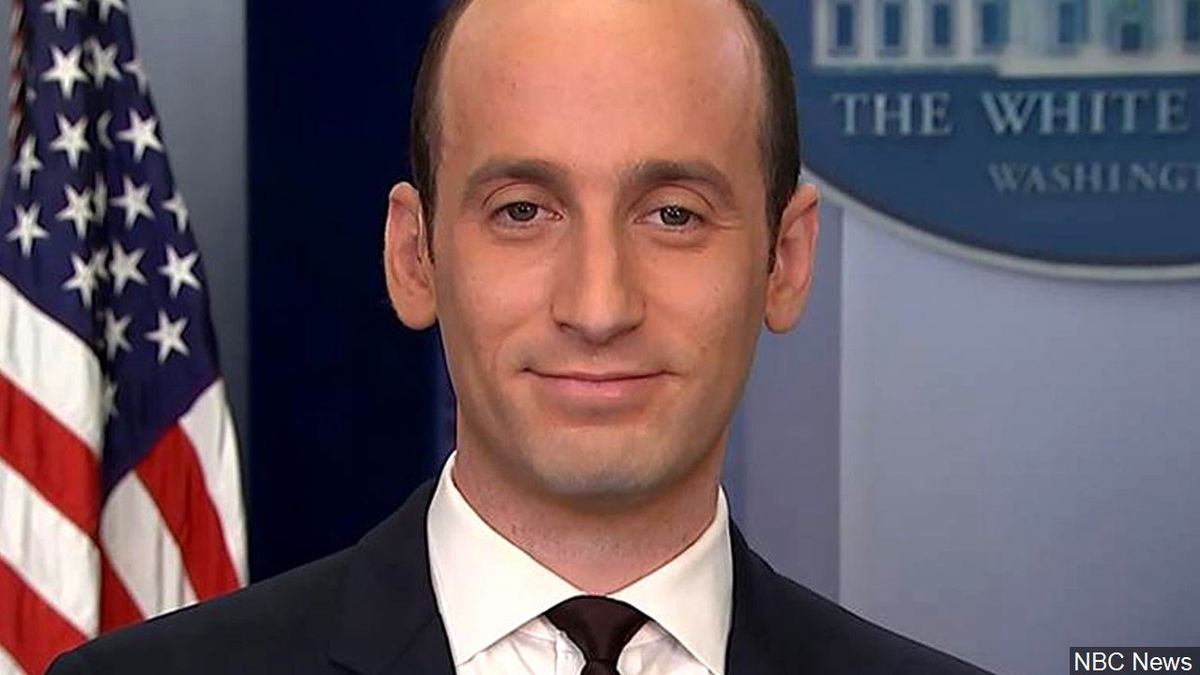 Former White House aide Stephen Miller.