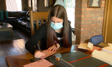 El Paso girl writes letters to Fort Bliss soldiers