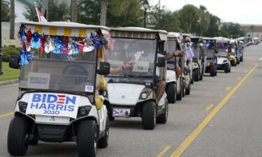 biden-golf-cart-parade