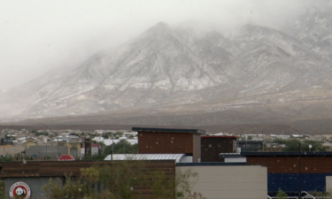 franklin mountains snow