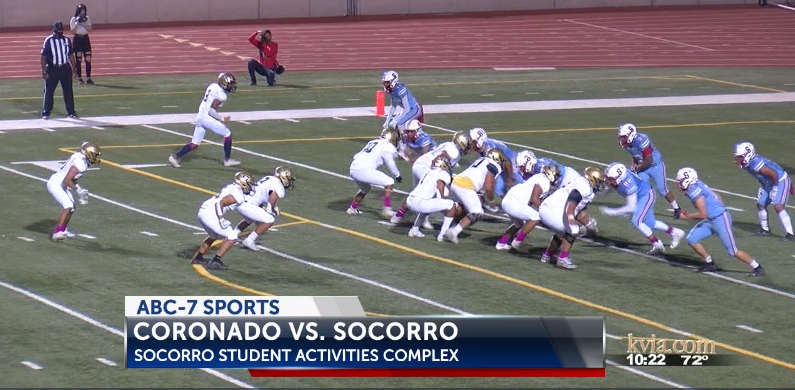 Coronado Socorro high school football